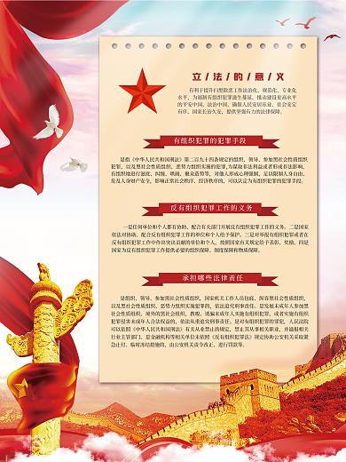 反有组织是组织领导海报