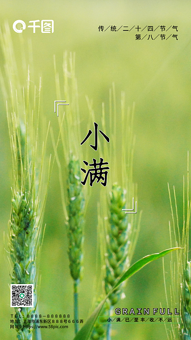 简约清新　　传ＴＥＬ手机海报