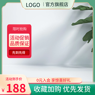 淘宝母亲节LOGO官方旗舰店美妆个护活动主图