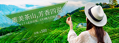 携程仅售500纯玩旅游banner