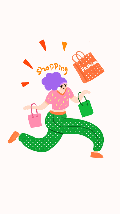 手购物场景app引导页