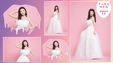 个人写真个人写真照片墙写真