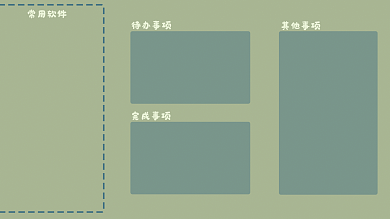 电脑壁纸完成事项待办事项背景分区