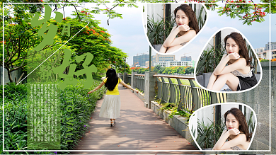 个人唯美岁月其实写真照片墙