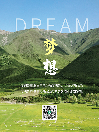成就梦想DREAM海报梦想