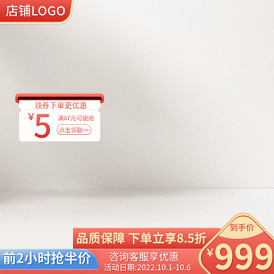 电商促到手价999直通车狂欢节主图