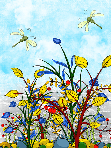 夏天花园秘密花园