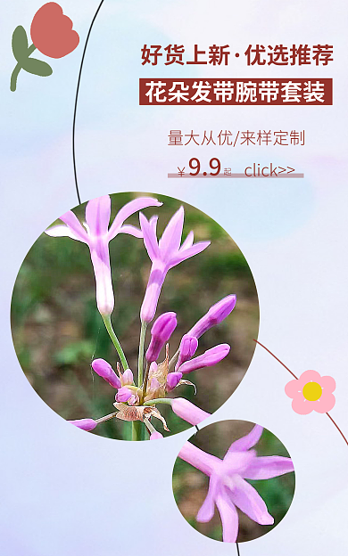 清新美妆好货上新优选推荐家居饰品服饰电商banner