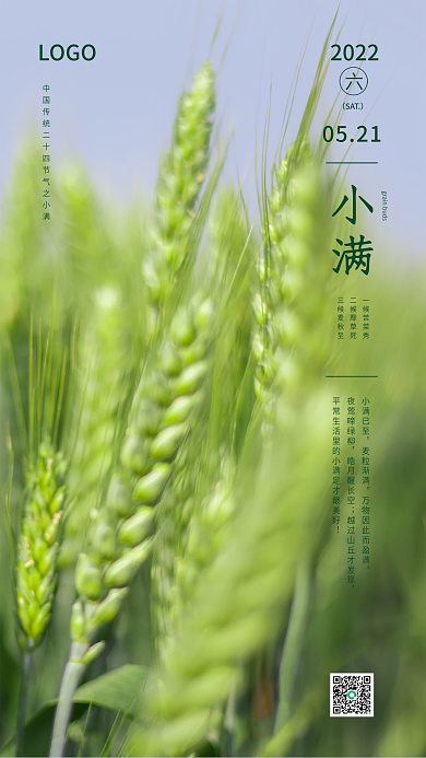 绿色麦穗20220521海报