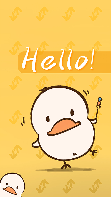 可爱手机Hello女生社交媒体头像