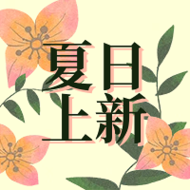 夏日上新复古简约可爱公众号次图