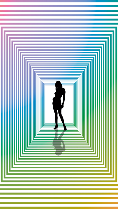 简约彩色海报