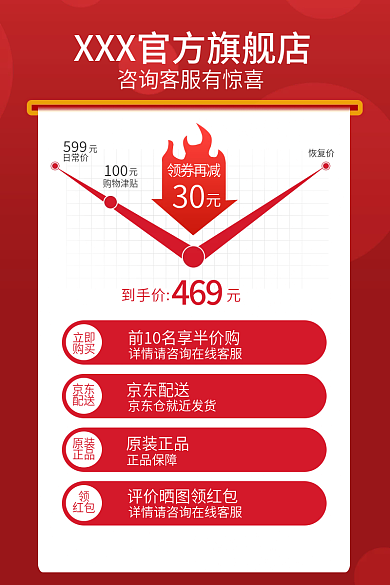 主图推广图30领券再减曲线直通车图