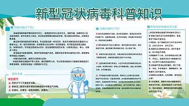 新型冠状病毒消毒为辅无新冠病例