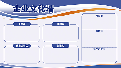 企业文化墙荣誉榜警示栏展板