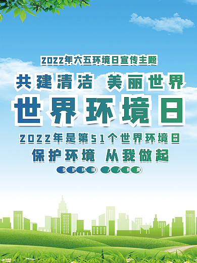 22年简约世界环境日
