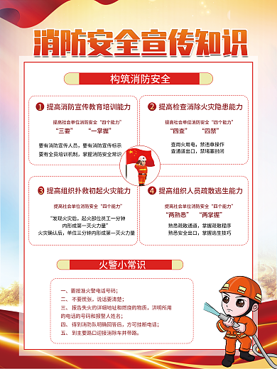 党建风三要一掌握四件套海报