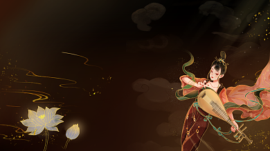 国潮风敦煌banner