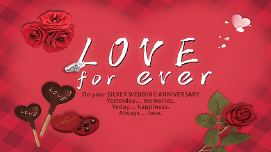 婚庆宣传单forLOVE永恒的爱