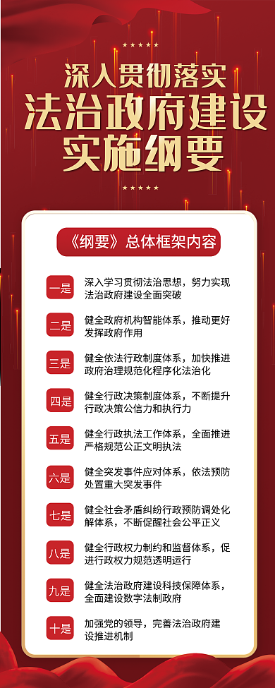 简约党建十是九是政府建设宣传易拉宝