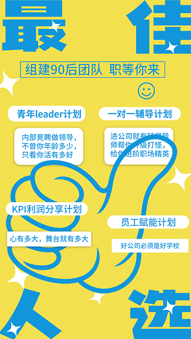 最佳人选招聘心有多大海报图