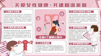 关爱女性展架