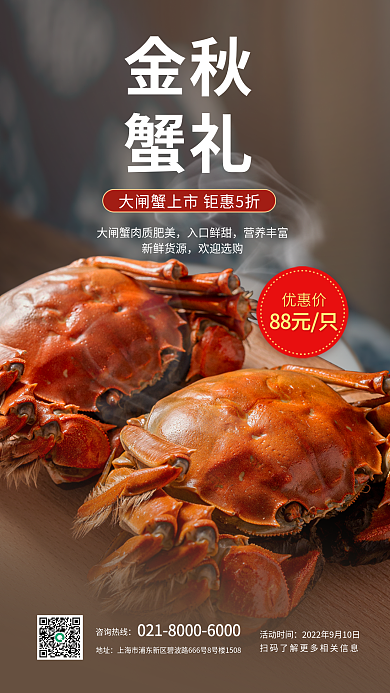 简约风88元只优惠价上市促销海报