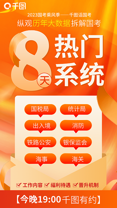 国考话国考出入境消防系统拆解8大热门系统