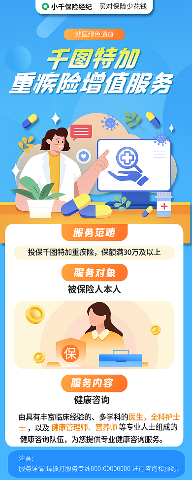 医疗重特加服务范畴服务内容信息长图
