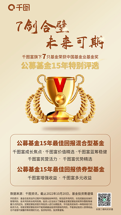 简约风数据来源资讯基金特别评选获奖海报