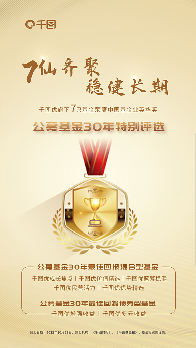 简约风颁奖日期颁奖机构基金特别评选获奖海报