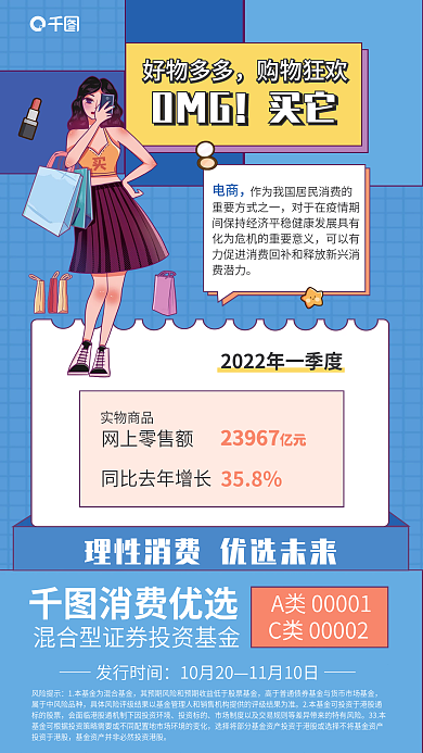 消费优选消费优选发行时间营销海报