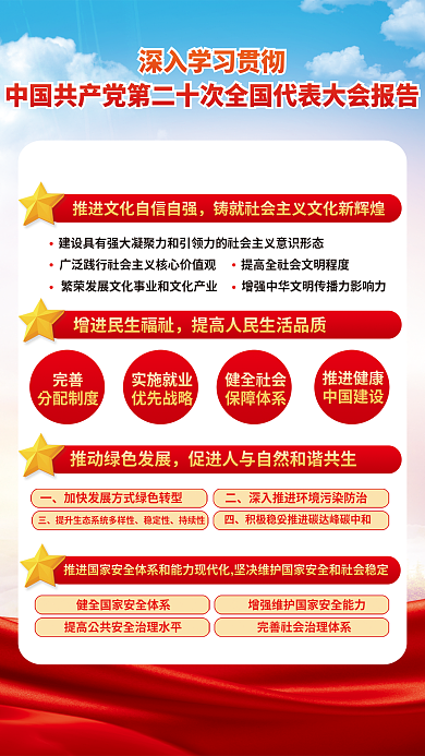 二十大完善分配制度宣传系列海报