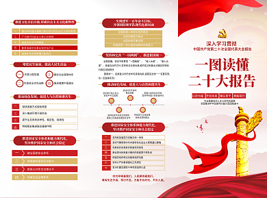 党的稳定性持续性报告解读三折页