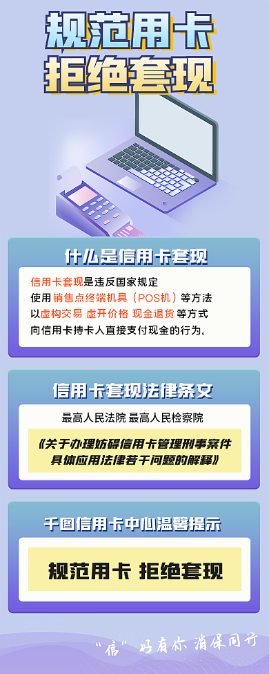 银行卡用信用卡套现POS机科普信用卡消费金融理财长图