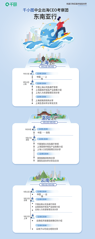 企业商务东南亚行上海安排信息长