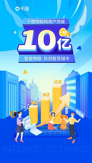2.5d物理5G10亿科技城市企业用户增长