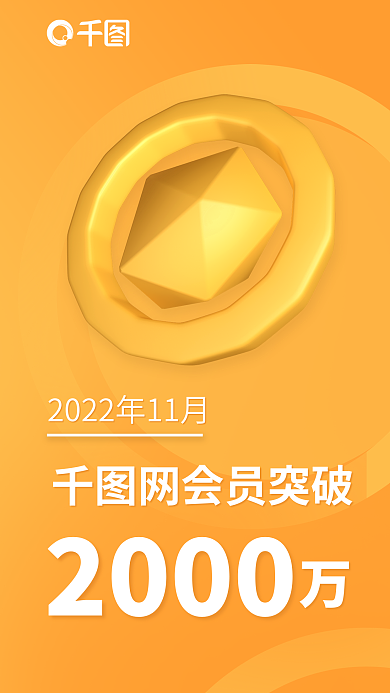 知识付费网会员突破2000宣传海报