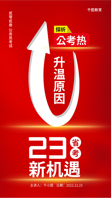 省考新机遇升温原因考热升温原因紧抓23省考新机
