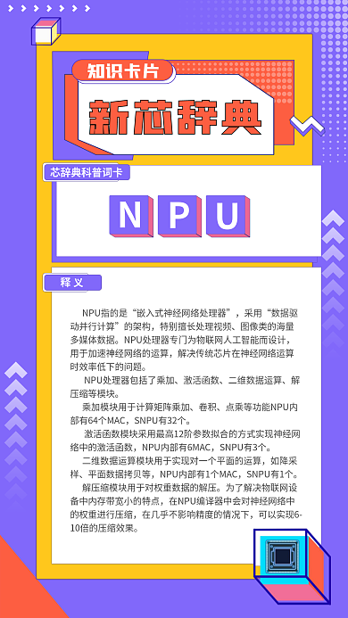 半导体类产品采用的架构宣传海报