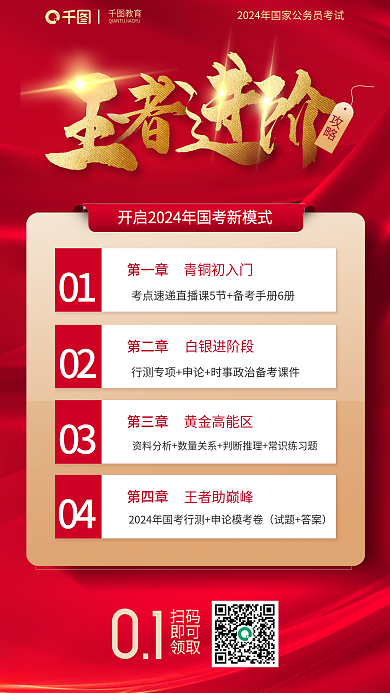 红色大气攻略01考前冲刺王者进阶攻略海报