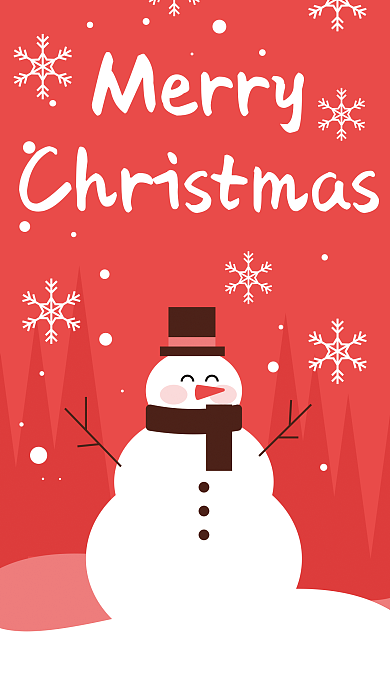 可爱大雪Merry海报