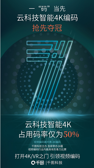 深色点当先科技占用码率技术