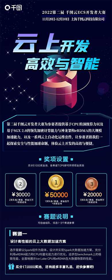 互联网科技开发高效与智能开发者比赛活动宣传