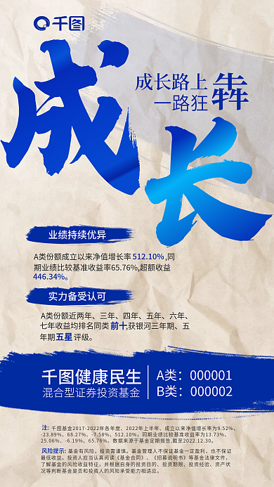 毛笔字混合型成长路上一路狂基金海报