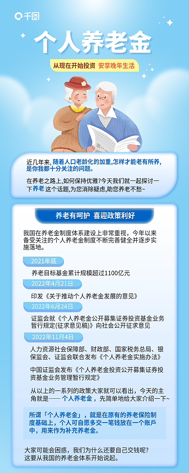 个人养老金财政部银保监会信息长图