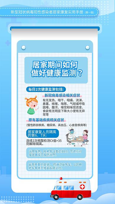 蓝色新冠的第67天居家康复实用防疫手册