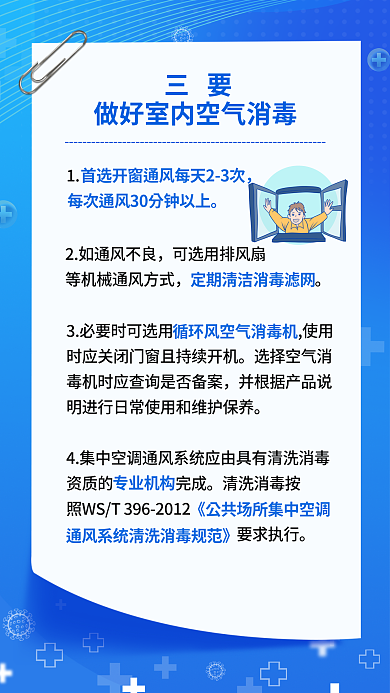 重点场所三要清洗消毒按消毒六要六不要公益海报