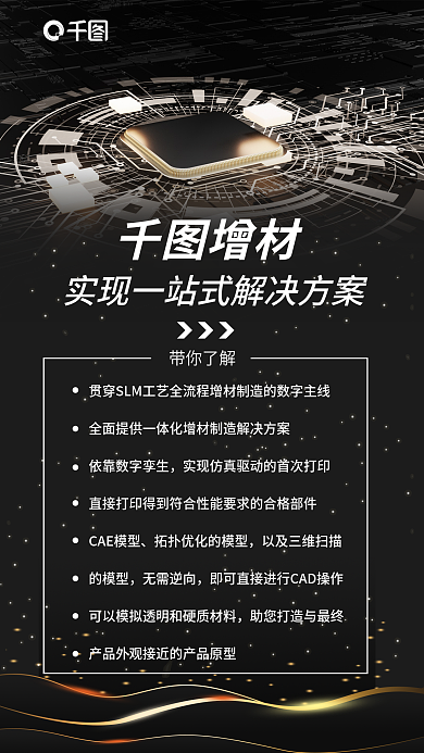 企业增CAE模型的模型解决方案宣传海报