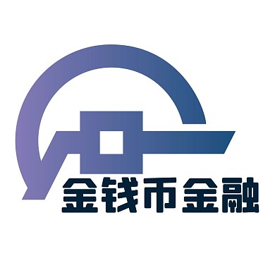 蓝色钱币LOGO